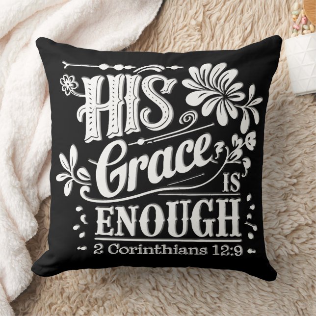 Almofada Bíblia Cristã Inspiradora Verso (Cobertor)