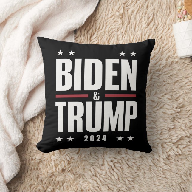 Almofada Biden Trump 2024 Funny Eletion VP Presidencial (Cobertor)