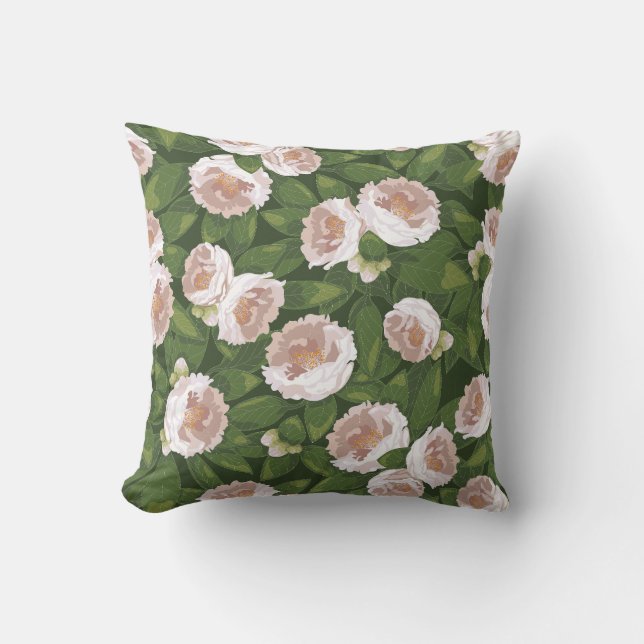 Almofada Big Bloom Camellia Charm (Frente)