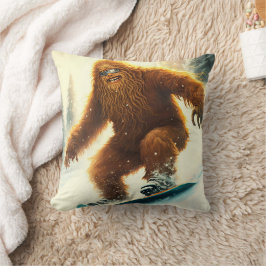 Almofada Bigfoot Desgrenhado de Snowboard AI Yeti Encosta N