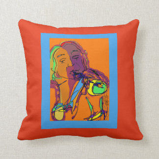 Almofada "Billy" joga o travesseiro do chifre