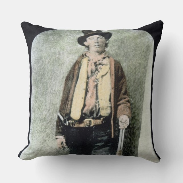 Almofada Billy the Kid (gravação colorida) (Frente)