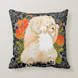 Almofada BINDI MINGSIE - creme de travesseiro direito/virad