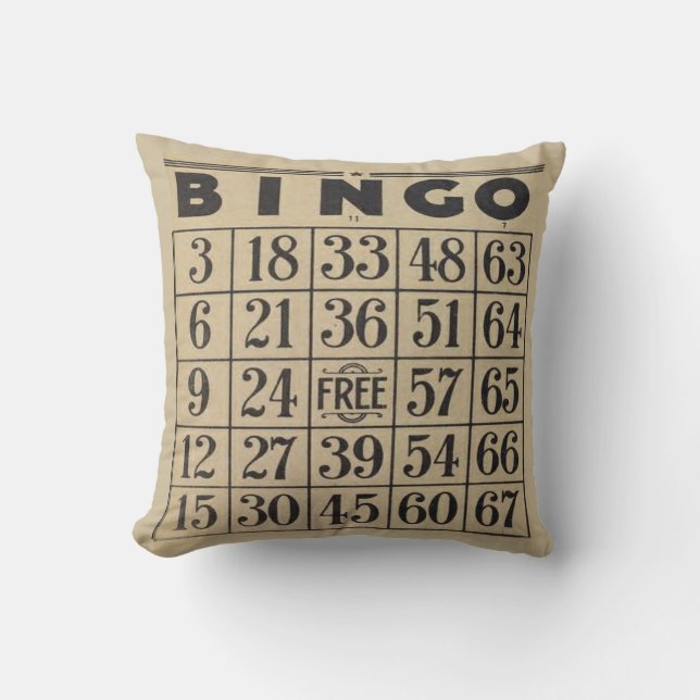 ALMOFADA BINGO! (Frente)