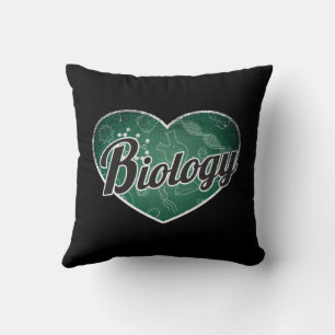 Almofada Biologia Retro Coração Blackboard Amor