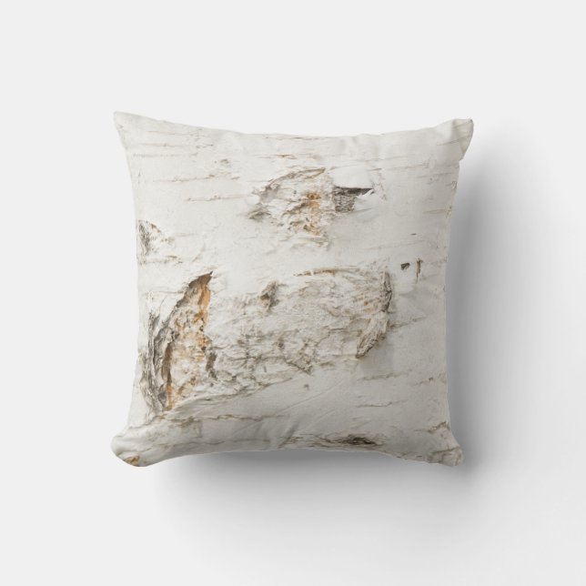 Almofada Birch bark pattern (Frente)