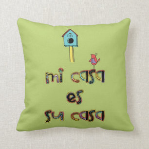 Almofada Birdhouse das casas do es SU das casas do MI