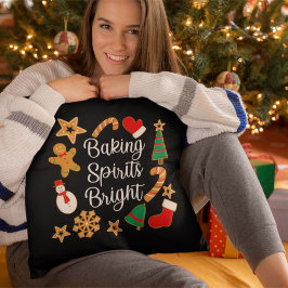 Almofada Biscoito de Natal Bright Gingercake Cookie