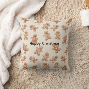 Almofada Biscoitos de Gengibre Feliz Natal