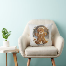 Almofada Biscoitos de Gengibre Homens Natal Caprichoso