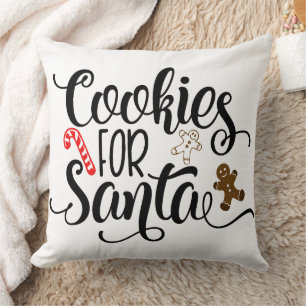 Almofada Biscoitos para Papais noeis de Natal Divertido