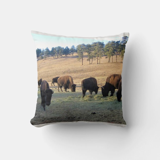 Almofada Bison no Colorado (Frente)