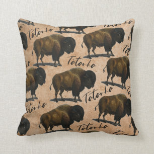 Almofada Bisonte do búfalo de Tatanka
