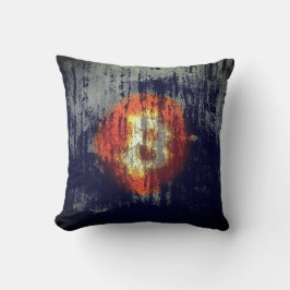 Almofada Bitcoin Resilient Art
