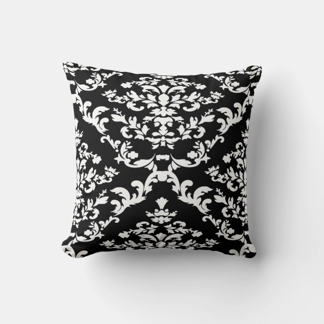 Almofada Black Bold Damask @ Emporiomoffa (Frente)