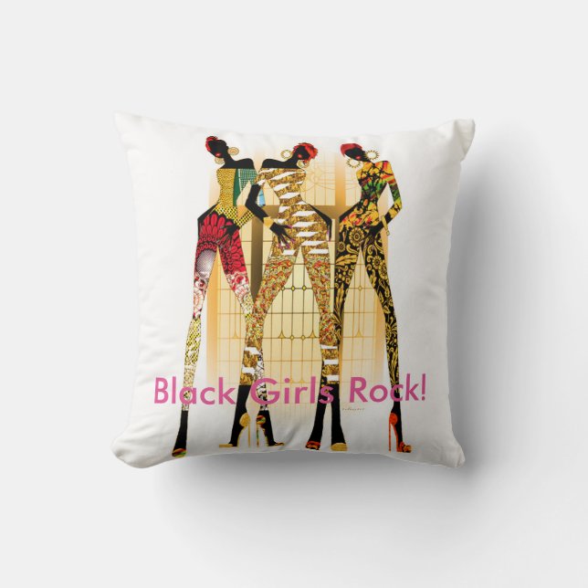 Almofada Black Girls Rock! (Frente)