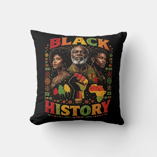 Almofada Black History (Frente)