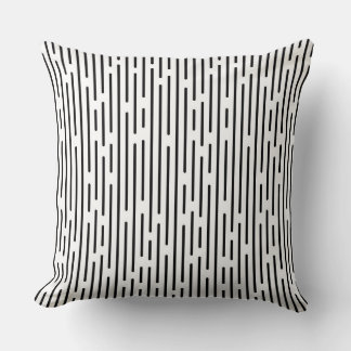 Almofada Black Line Geometric Pattern