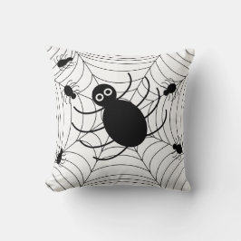 Almofada Black Spider Web