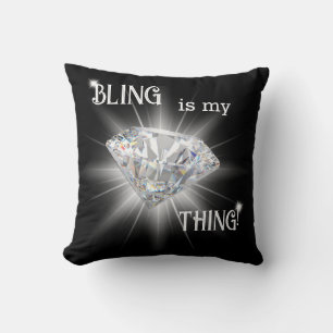 Almofada Bling é o meu Disfarce do Diamante