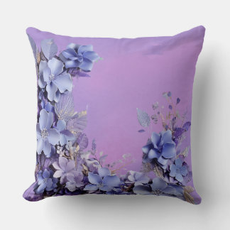 Almofada Blogue de lavanda: Travesseiro decorativo de Flor