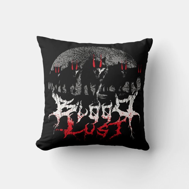 Almofada Bloodlust Wolf Pack (Frente)
