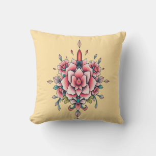 Almofada Bloom & Flame - Legitimidade Floral Vintage