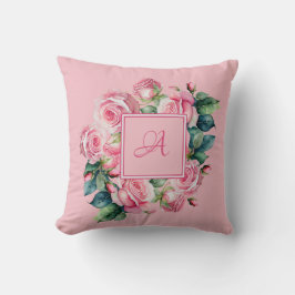 Almofada Blooms Blushing: um Travesseiro decorativo Floral