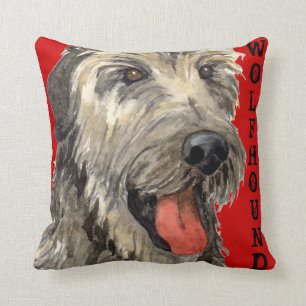 Almofada Bloqueio de Cor do Wolfhound Irlandês