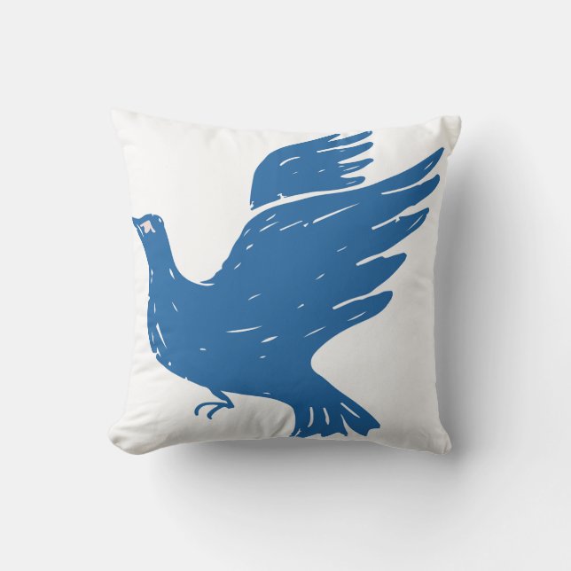 Almofada Blue bairds pillow (Frente)