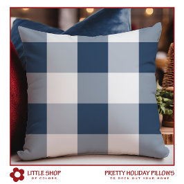 Almofada Blue Buffalo Check Natal