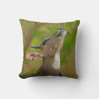 Almofada Blue cow Throw Pillow, Throw Pillow 16" x 16"