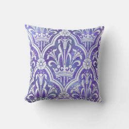 Almofada Blue e White William Morris Vintage Reversible