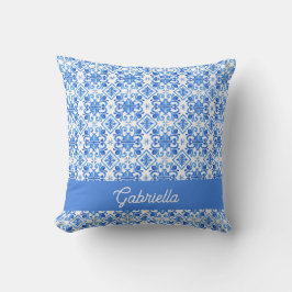 Almofada Blue French Toile Pattern Name