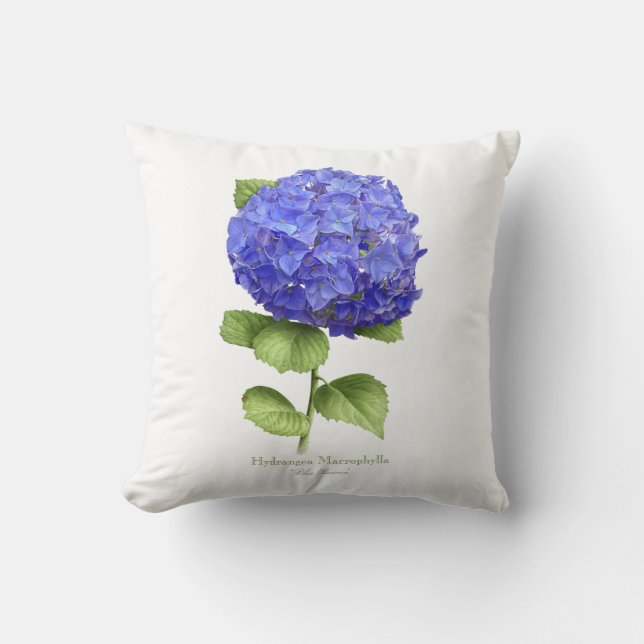 Almofada Blue Hydrangea (Frente)