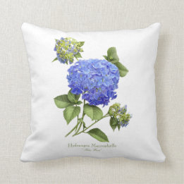 Almofada Blue Hydrangeas