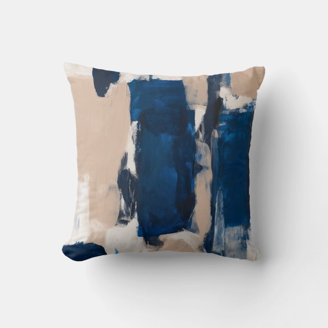 Almofada Blue Pulse of Stillness (Frente)