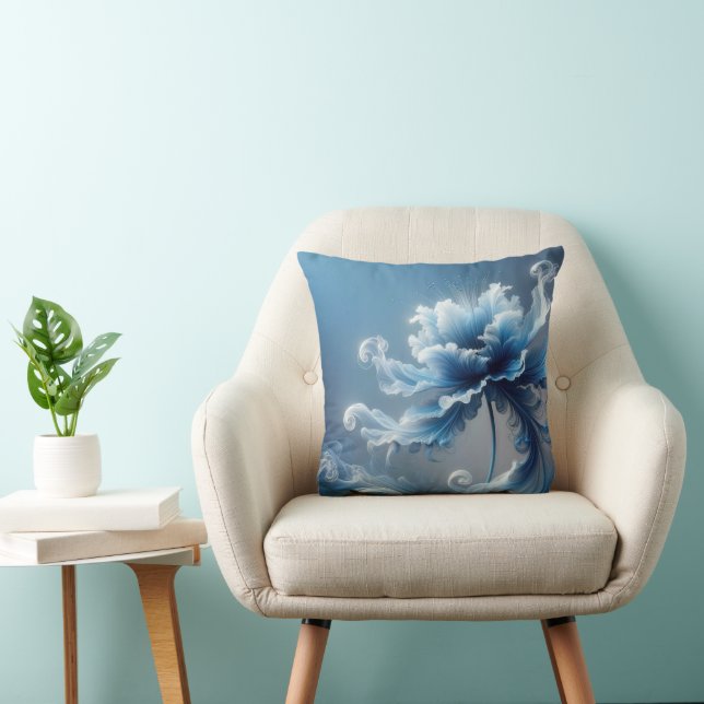 Almofada Blue Rico Fantasy Flower (Cadeira)