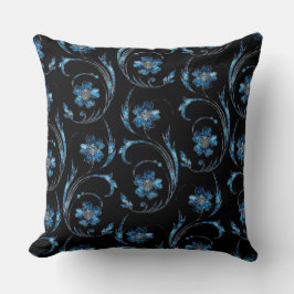 Almofada Blue Shimmer Floral 2