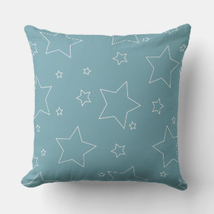Almofada Blue Stars 4 de julho de Travesseiro