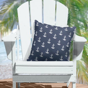 Almofada Blue Wave Anchor Wht/Marinho ID836