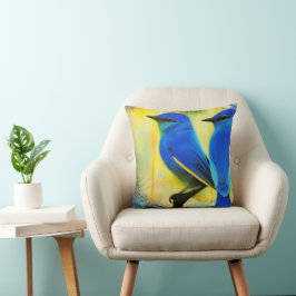 Almofada Bluebird de Travesseiro decorativo da Felicidade