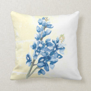 Almofada Bluebonnet 4 em amarelo pálido