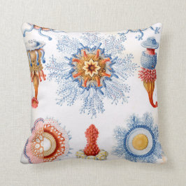 Almofada Bluebottle das medusa de Ernst Haeckel