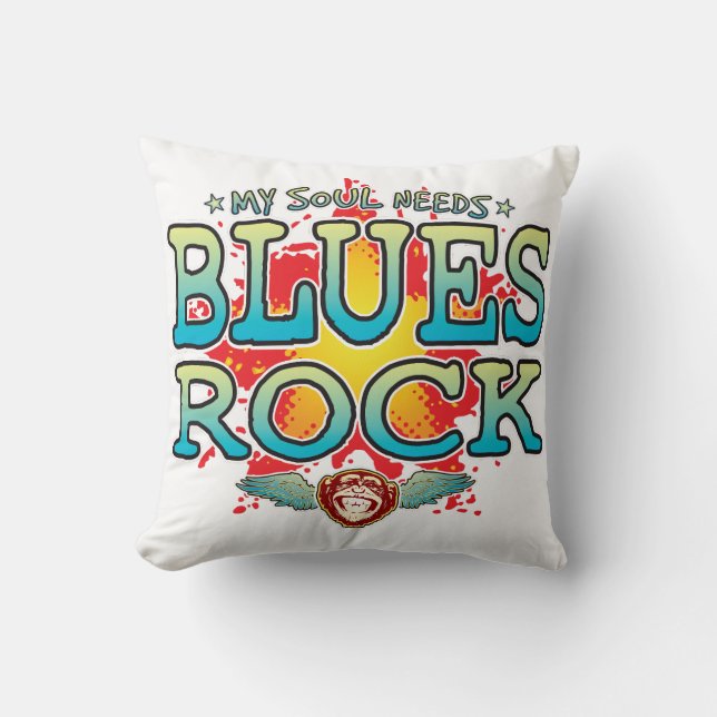 Almofada Blues Rock Soul Cushion (Frente)