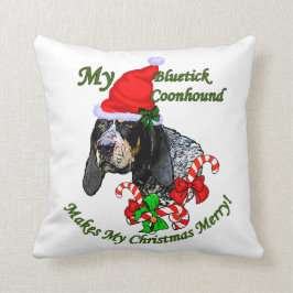 Almofada Bluetick Coonhound Natal