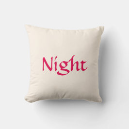 Almofada Boa Noite de Travesseiro decorativo