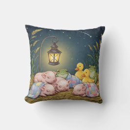 Almofada Boa Noite, Ducklings, Piglets, Froglls