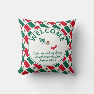 Almofada Boas-vindas personalizadas do MÉXICO