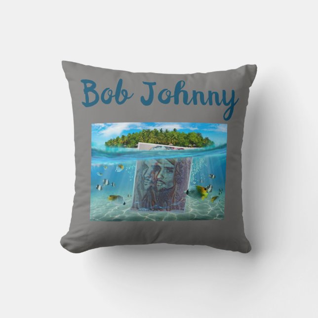 Almofada Bob Johnny bank sierkussen (Frente)